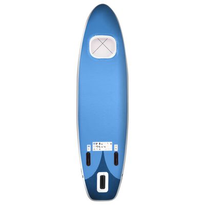 vidaXL Nafukovací Stand up paddleboard, morská modrá 300x76x10 cm