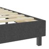 vidaXL R&aacute;m na boxspring posteľ, siv&yacute;, l&aacute;tka 90x200 cm