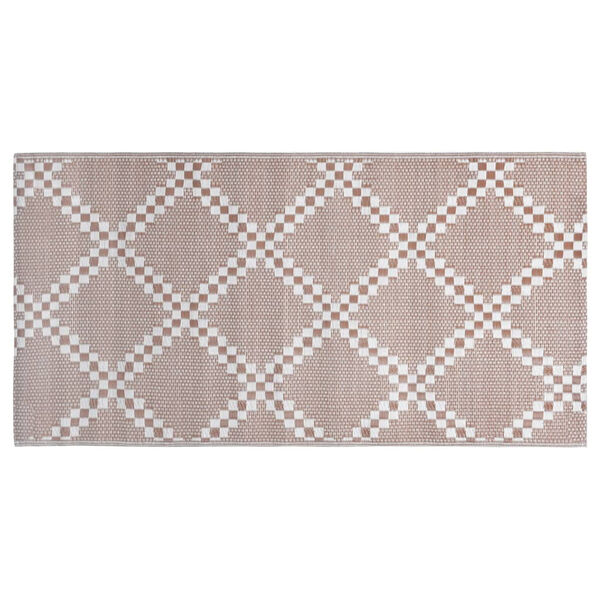 vidaXL Vonkajší koberec ARAKIL hnedý 120x180 cm PP