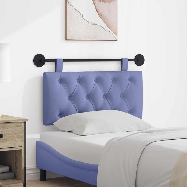 vidaXL Z&aacute;vesn&aacute; Čel&aacute; N&aacute;stenn&yacute; Modr&aacute; dž&iacute;novina 100 x 55 x 7 cm l&aacute;tka