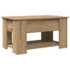 vidaXL Konferenčn&yacute; stol&iacute;k Artisan Dub 79x49x41 cm Upraven&eacute; drevo