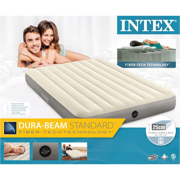 Intex Nafukovacia posteľ Dura-Beam Standard Single-High 152x203x25 cm