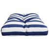 vidaXL Podu&scaron;ka na paletov&uacute; pohovku modro-biele pruhy 70x40x12 cm l&aacute;tka