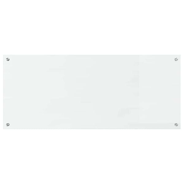 vidaXL Kuchynsk&yacute; backsplash Priehľadn&aacute; 120 x 50 cm tvrden&eacute; sklo