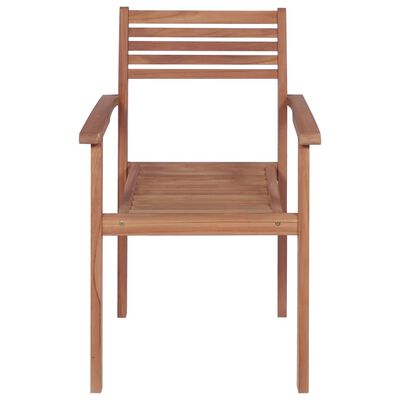 vidaXL Záhradné stoličky 2 ks bledomodré podložky teakový masív