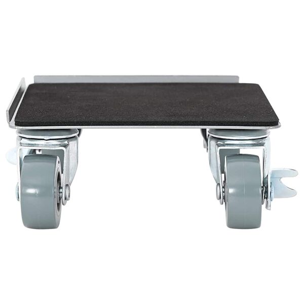 vidaXL N&aacute;bytkov&eacute; kolieska 4 ks so zdv&iacute;hačom 13,5x13,5x6 cm oceľ 1300 kg