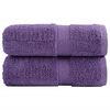 vidaXL Pr&eacute;miov&eacute; um&yacute;vacie utierky SOLUND 2 ks fialov&eacute; 30x30 cm 600 g/m&sup2;