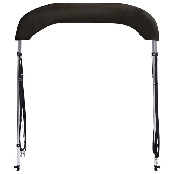 vidaXL 2-kr&iacute;dlov&aacute; bimini strie&scaron;ka čierna 150x120x110 cm