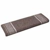 vidaXL Samolepiace schodov&eacute; rohože 15 ks 65 x 21 x 4 cm Non-Slip Hned&aacute;