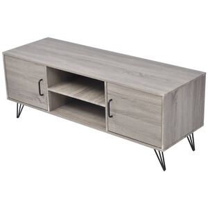 vidaXL TV skrinka 120x40x45 cm, siv&aacute;