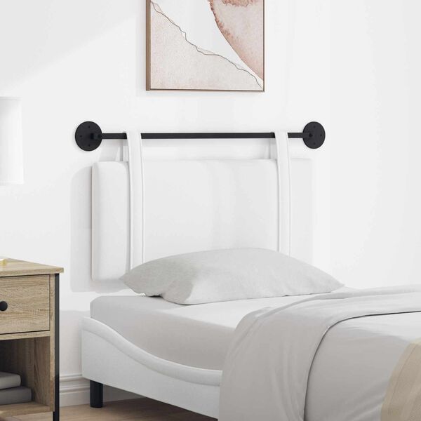 vidaXL Z&aacute;vesn&aacute; Čel&aacute; N&aacute;stenn&yacute; Jednofarebn&yacute; Biely 90 x 55 x 5 cm l&aacute;tka