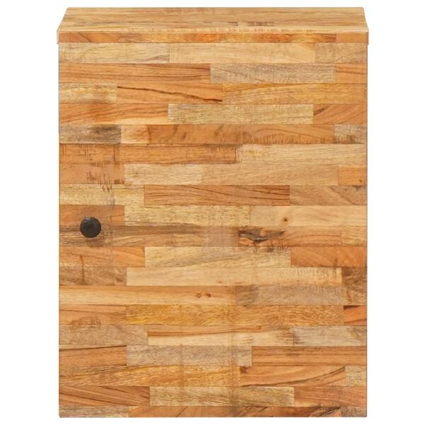 vidaXL Zavesen&yacute; kabinet do k&uacute;peľne s dverami Pr&iacute;rodn&aacute; 38 x 33 x 48 cm