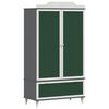vidaXL Kreat&iacute;vne &uacute;ložisko pre deti ROROS &Scaron;ed&yacute; a biely 90 x 45 x 165 cm