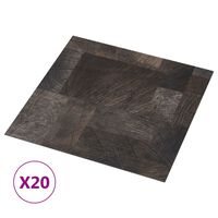 vidaXL Samolepiace podlahové dosky 20 ks PVC 1,86 m² drevená štruktúra