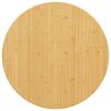vidaXL Stolová doska Ø80x2,5 cm bambus