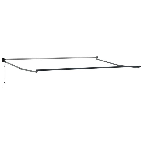 vidaXL Elektrick&yacute; automatick&yacute; r&aacute;m mark&iacute;zy Antracit 4 x 2 m Hlin&iacute;k