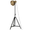 vidaXL Podlahová lampa 25 W starožitná mosadzná 61x61x90/150 cm E27