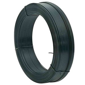 vidaXL Viazac&iacute; dr&ocirc;t na oplotenie 250 m 0,9/1,4 mm oceľov&yacute; čierny