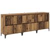 vidaXL Komody 3 ks Star&eacute; drevo 60 x 35 x 70 cm Kompozitn&eacute; drevo