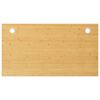 vidaXL Doska stola 110x60x4 cm, bambus