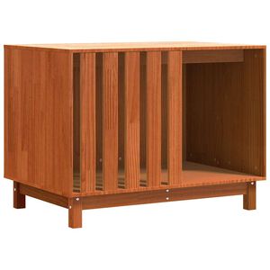 vidaXL Ps&iacute; dom Včel&iacute; hned&yacute; 90 x 60 x 67 cm Mas&iacute;vne borovicov&eacute; drevo