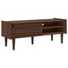 vidaXL TV skrinka BILBAO 114 x 40 x 45 cm Tmav&yacute; karamel