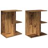 vidaXL Nočn&eacute; stol&iacute;ky 2 ks star&eacute; drevo 46,5x29x61 cm kompozitn&eacute; drevo