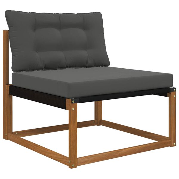 vidaXL Vank&uacute;&scaron; na vonkaj&scaron;iu pohovku 2 pcs Antracit Polyester