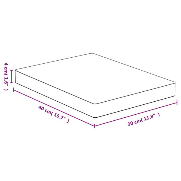 vidaXL Doska na kr&aacute;janie 30x40x4 cm bambus