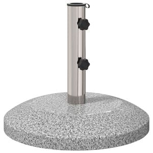 vidaXL Z&aacute;kladňa na slnečn&iacute;k pre p&oacute;l 40-50 mm 26.45 kg Siv&aacute;