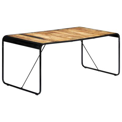 vidaXL Jedálenský stôl 180x90x76 cm surové masívne mangovníkové drevo