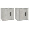 vidaXL N&aacute;stenn&eacute; TV skrinky 2 ks bet&oacute;novo-siv&eacute; 40x34,5x40 cm