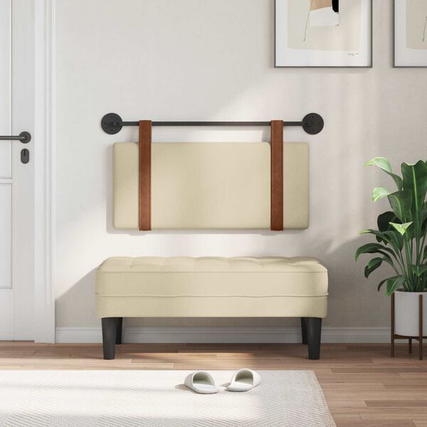 vidaXL Z&aacute;vesn&aacute; Čel&aacute; N&aacute;stenn&yacute; Kr&eacute;mov&aacute; 100 x 55 x 5 cm Antik PU