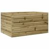 vidaXL Záhradný kvetináč 90x60x45,5 cm impregnovaná borovica
