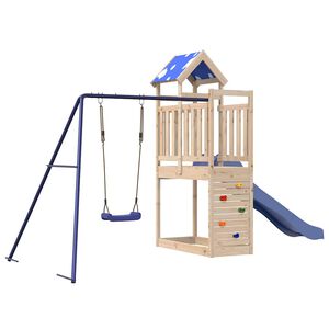 vidaXL Vonkaj&scaron;ia s&uacute;prava na hranie mas&iacute;vna borovica