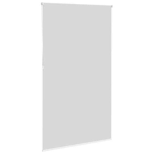 vidaXL Roleta Zatemnenie biela 125x210cm &Scaron;&iacute;rka l&aacute;tky 121,6cm Polyester