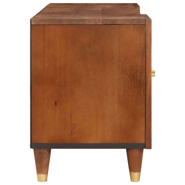 vidaXL Skriňové a regálové systémy na médiá Hnedá 105 x 33.5 x 46 cm