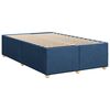 vidaXL Boxspring posteľ s matracom modr&aacute; 120x200 cm l&aacute;tka