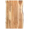 vidaXL Stolov&aacute; doska, ak&aacute;ciov&yacute; mas&iacute;v 100x(50-60)x3,8 cm