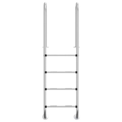 vidaXL Bazénový rebrík 54x38x184,5 cm 304 nehrdzavejúca oceľ