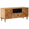 vidaXL &Uacute;ložn&eacute; skrine Hned&aacute; 105 x 33,5 x 46 cm Mas&iacute;vne mango drevo