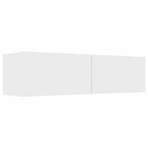 vidaXL TV skrinka, biela 120x30x30 cm, kompozitn&eacute; drevo