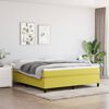 vidaXL Boxspring posteľ s matracom zelen&aacute; 180x200 cm l&aacute;tka