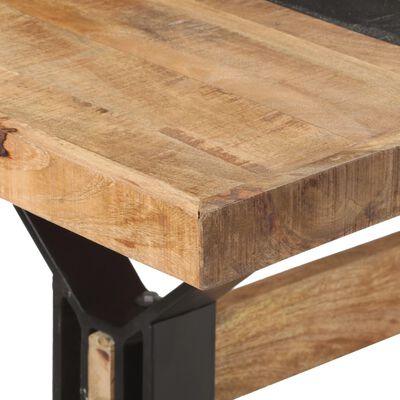 vidaXL Jedálenský stôl 180x90x76 cm, surové mangové drevo