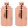 vidaXL držiaky l&aacute;mp 2 ks Rose Gold E27
