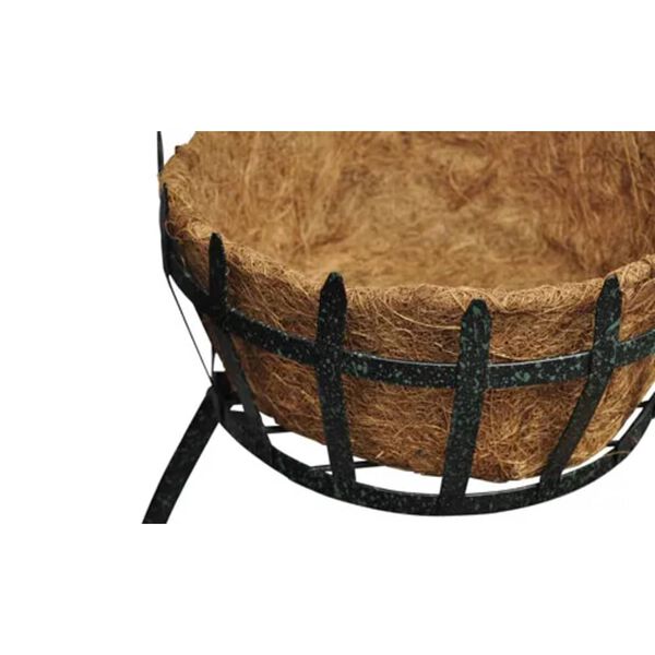 Rastlinný koš so solárnymi LED-kami