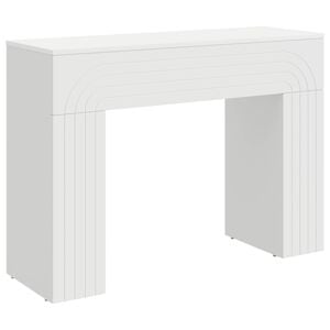 vidaXL Konferenčn&yacute; stol&iacute;k Biela 102 x 35 x 75 cm Kompozitn&eacute; drevo