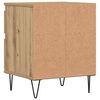 vidaXL Nočn&eacute; stol&iacute;ky 2 ks dub artisan 40x35x50 cm kompozitn&eacute; drevo