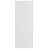 vidaXL K&uacute;peľňov&aacute; skrinka, leskl&aacute; biela 30x30x80 cm, kompozitn&eacute; drevo