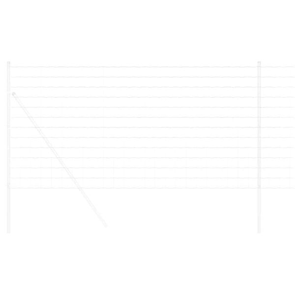 vidaXL Euro plot Strieborná 1.2 x 25 m